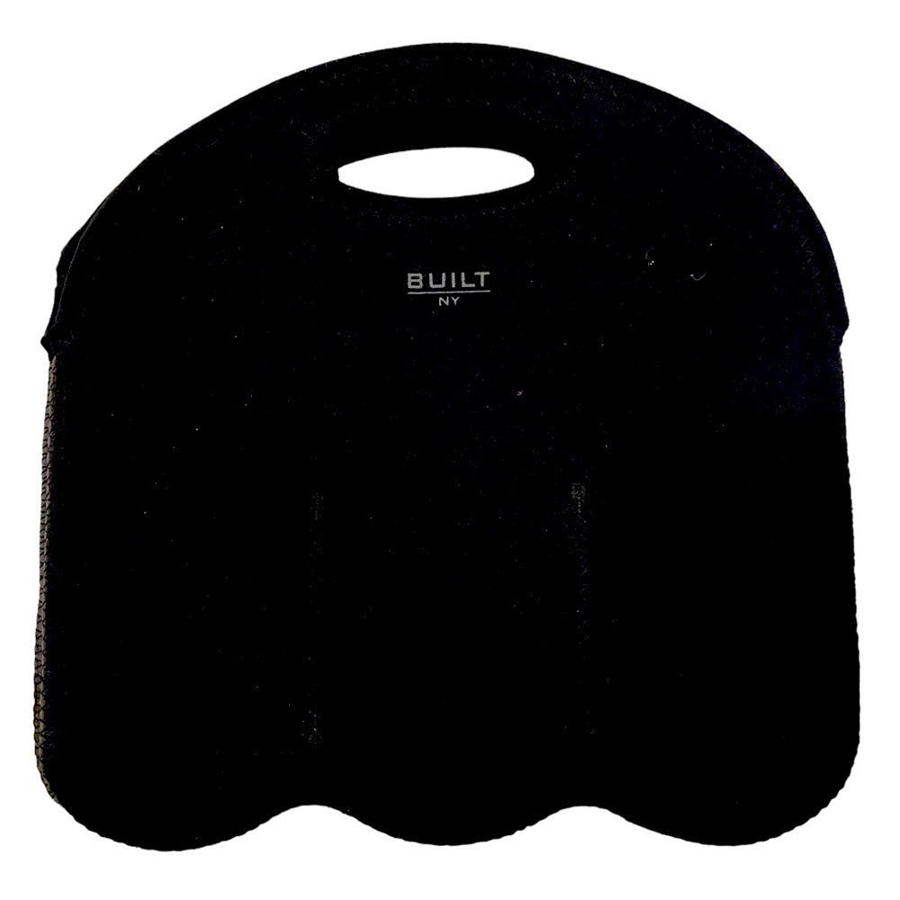 BUILT NY Six-Pack Soft-Grip Insulated Neoprene Beer Bottle Carrier Tote